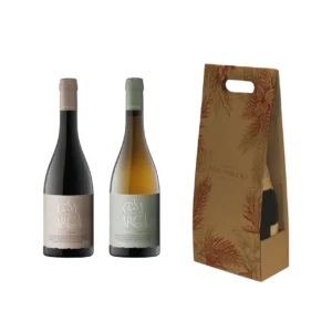 Caixa de Cartão para 2 Vinhos